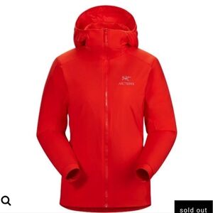 Arc'teryx Red Atom Hoody Insulated Puffer Jacket XS